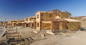 Home build representing construction loans